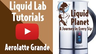 Liquid Lab  Aerolatte Grande Milk Frother [upl. by Etnaed]