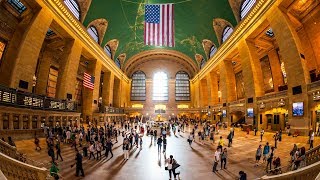 Walking Tour of Grand Central Terminal — New York City 【4K】🇺🇸 [upl. by Annawik886]