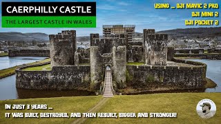 Caerphilly Castle  The Largest in Wales 2nd in Britain [upl. by Euqinomod482]