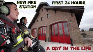 First 24 Hours in a New Fire Station  A Day in the Life [upl. by Cameron]