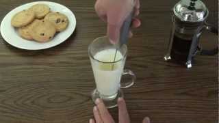 Aerolatte  The Original Steam Free Milk Frother [upl. by Hairej]