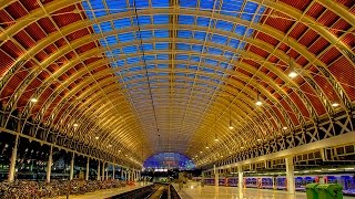 A Walk Around Londons Paddington Railway Station [upl. by Anoirb]