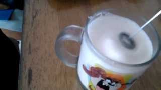 Aerolatte Review Frothing Cold Milk In Under 1 Minute [upl. by Kai]